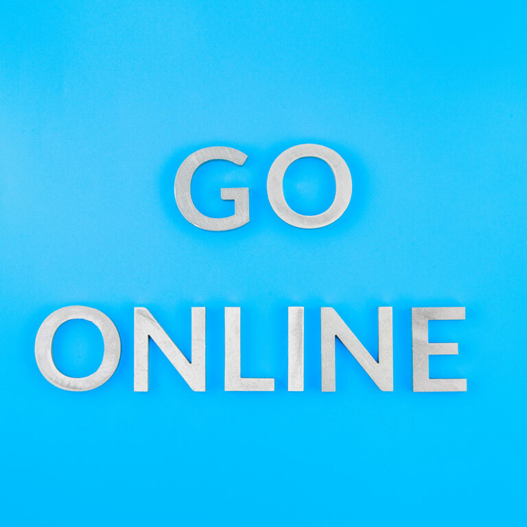 온라인 광고 GO ONLINE 텍스트