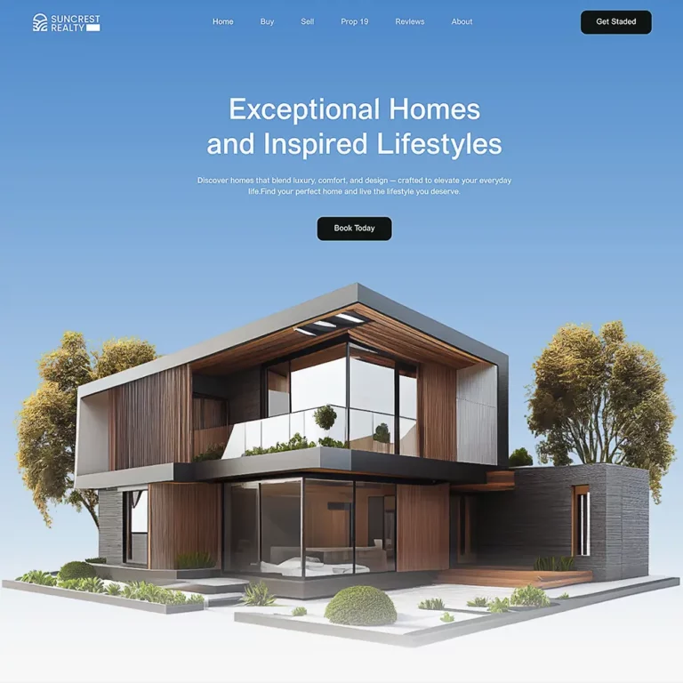 부동산 홈페이지 제작