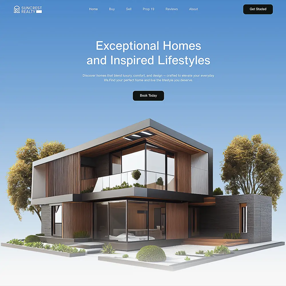 부동산 홈페이지 제작